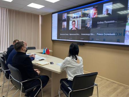 Заседание Общественного совета по развитию общественных территорий прошло в формате ZOOM