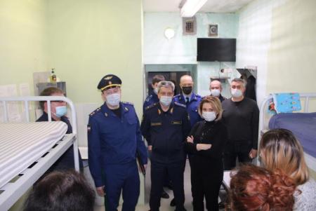 Уполномоченный по правам человека в Московской области Екатерина Семёнова посетила СИЗО-11 УФСИН России по Московской области
