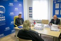 Секретарь МОП "Единая Россия" А. Гречищев провёл тематический приём по вопросам садоводческих и огороднических товариществ.