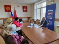 Зампред МОП «Единая Россия» Николай Герлинский провел личный прием граждан.