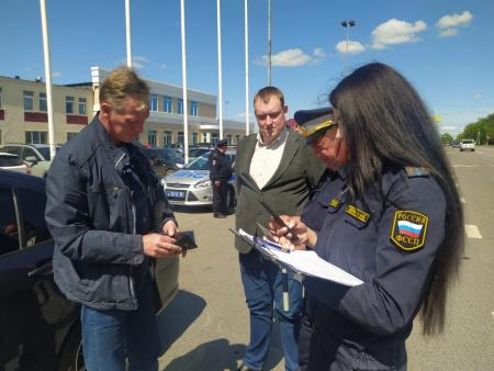 В Коломне прошел рейд по взысканию с автовладельцев задолженности по имущественным налогам
