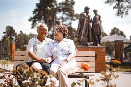 Пара из Озёр Левенковы Татьяна Александровна и Владимир Васильевич