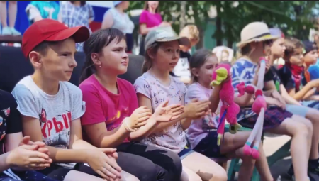 Половина летних каникул уже за спиной. Смотрите, как отлично её провели воспитанники детского лагеря &laquo;Орлёнок&raquo;