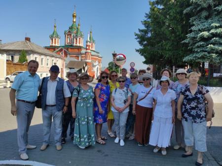 Представители Озерского отделение Союза пенсионеров Подмосковья посетили историческую часть города Коломна