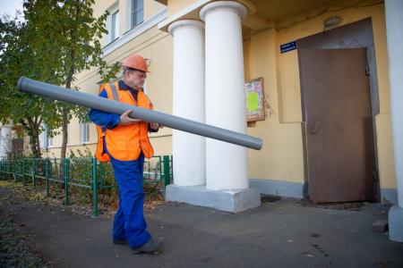 Департамент городского хозяйства ведёт капитальный ремонт инженерных систем трёх домов