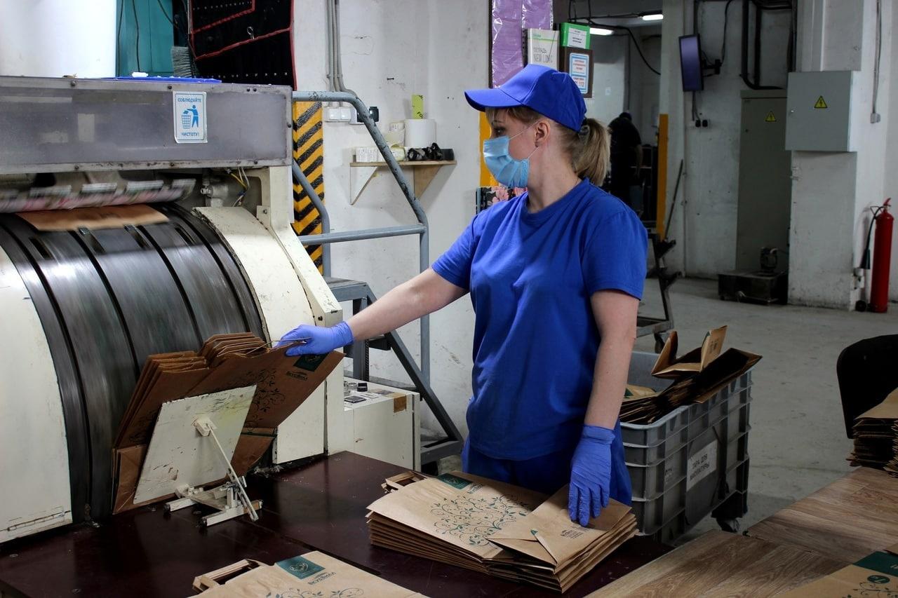 В Городском округе Коломна введён в эксплуатацию завод по производству бумажных пакетов