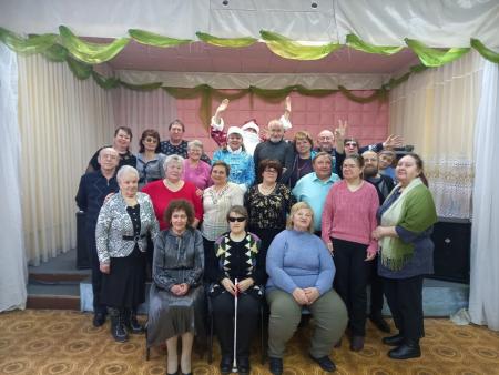 Новогодняя встреча во Всероссийском обществе слепых