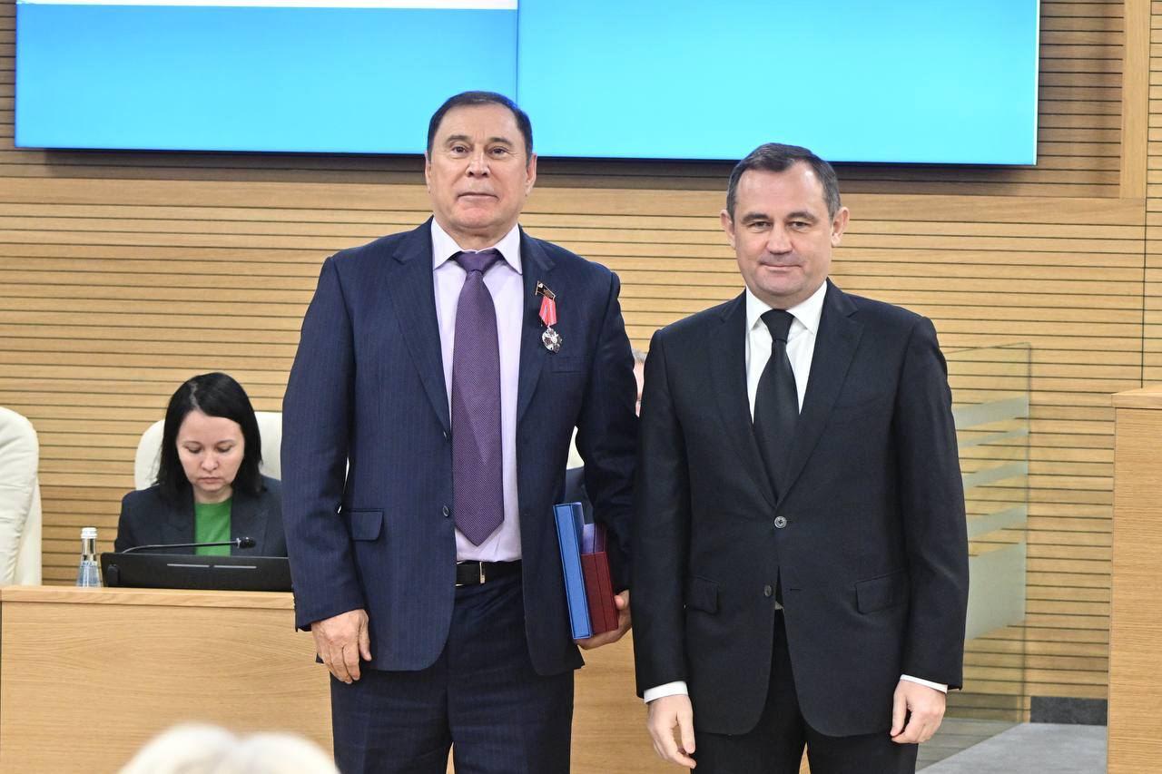 Депутату от Коломны Игорю Исаеву вручили знак «За заслуги перед Московской областью»