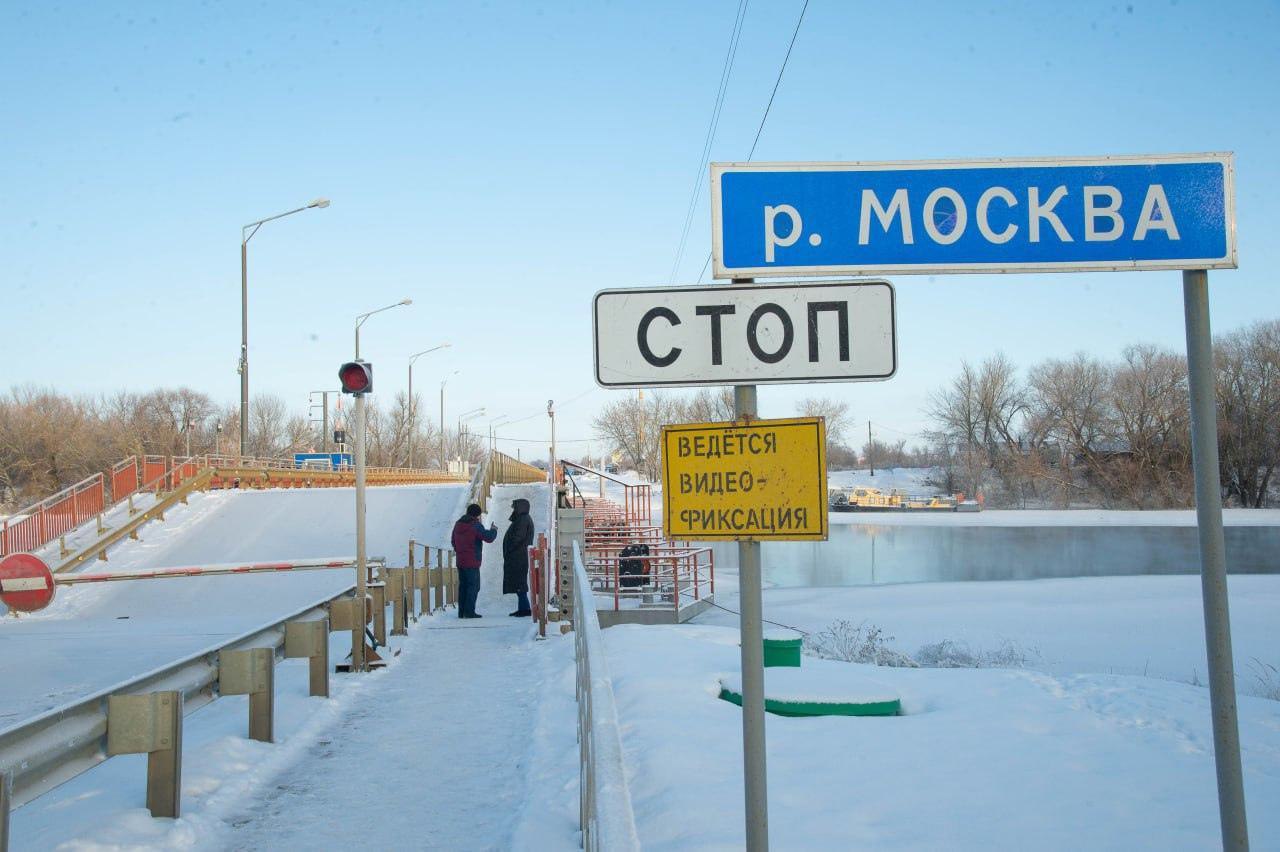 Митяевский наплавной мост закроют для движения 21 марта