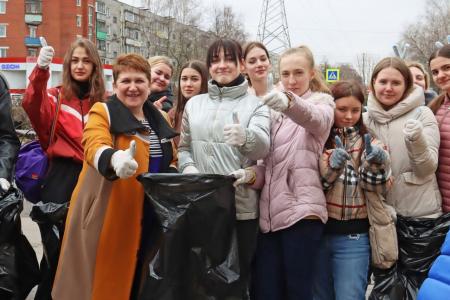 Жители присоединились к месячнику чистоты в Городском округе Коломна
