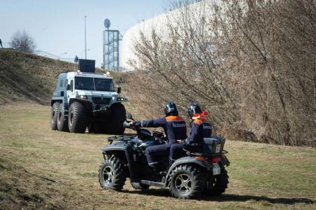 Готовность Подмосковья к обеспечению безаварийного пропуска весеннего половодья проверена в ходе масштабных учений в Коломне