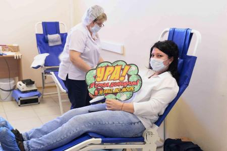 В Коломне снова прошла донорская акция от Московского областного центра крови