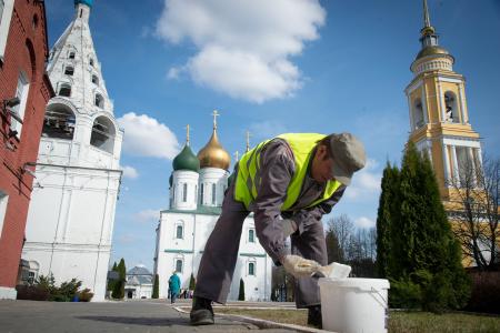 Более 400 общественных территорий обслуживает МБУ «Коломенское благоустройство»