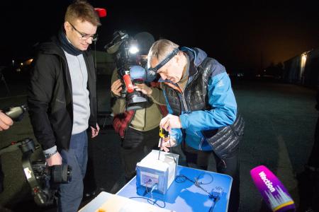 С аэродрома «Северка» в Коломне взял старт необычный летательный аппарат