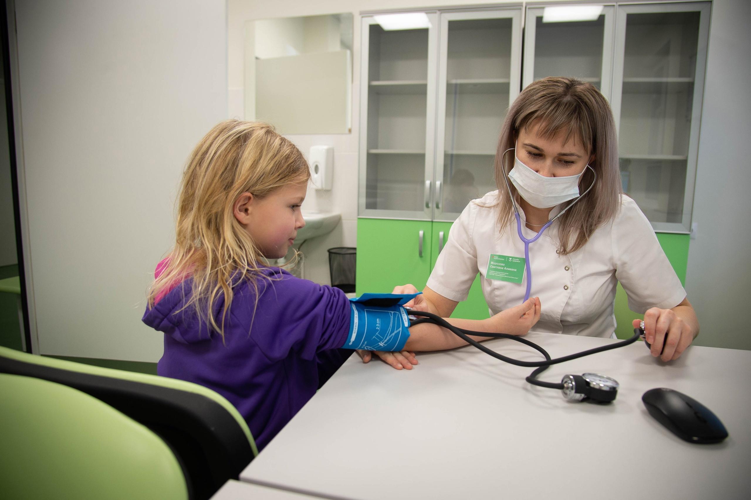 В детском поликлиническом отделении поликлиники Подлипки открылся новый кабинет