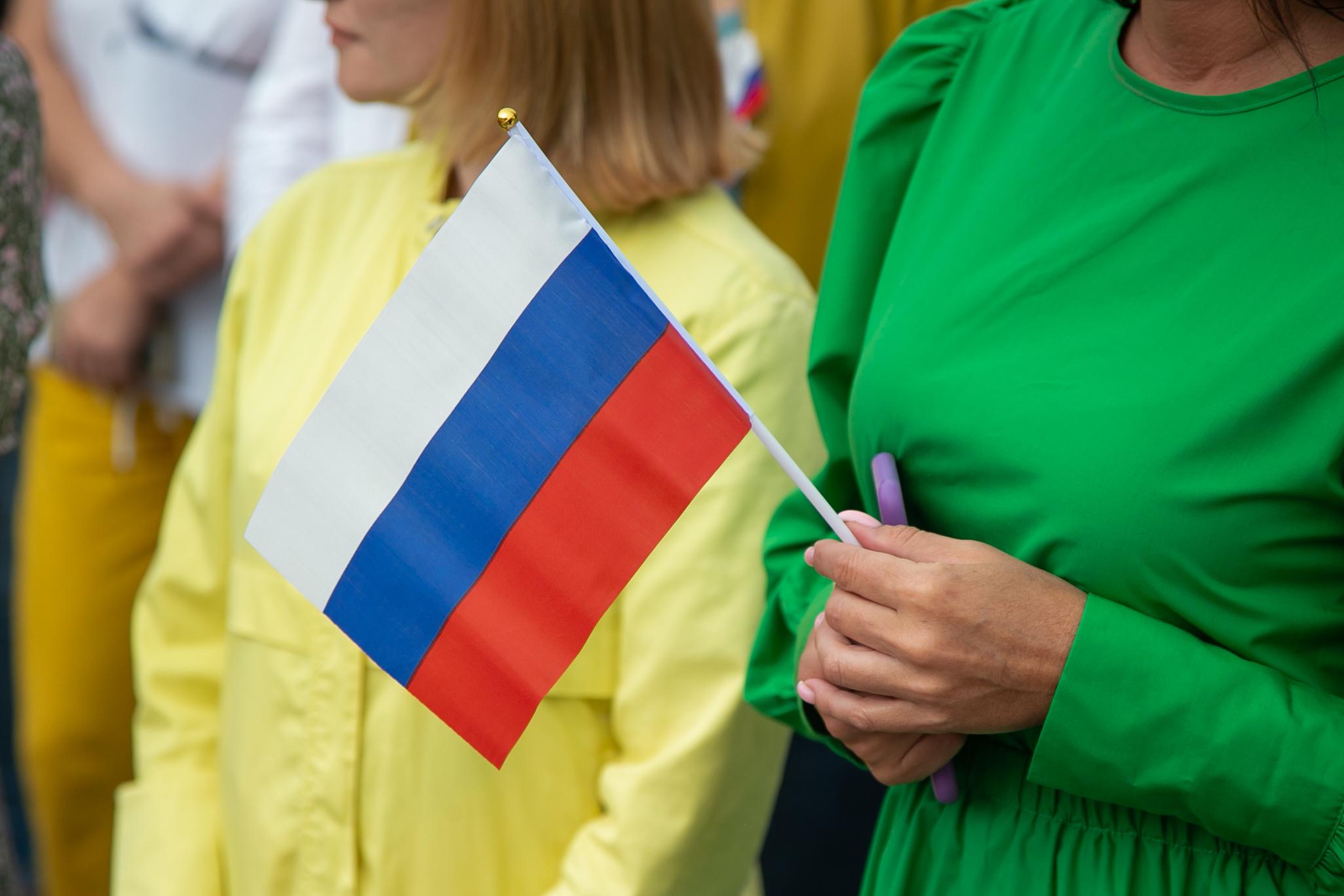 Студенты 1-Московского областного музыкального колледжа приняли участие во Всероссийской хоровой акции, посвященной Дню Государственного флага России