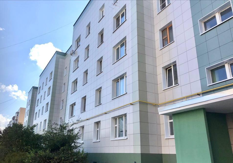 В посёлке Пески завершается капитальный ремонт многоквартирного дома № 13 на улице Аптечной