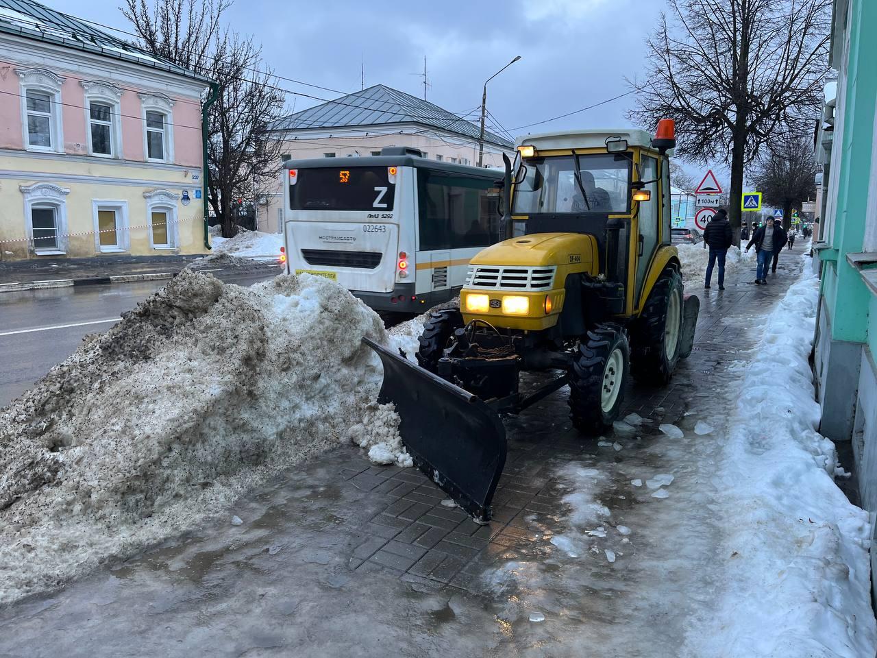 ✓ Где 21 декабря будут выполнять уборку снега - Новости Коломны