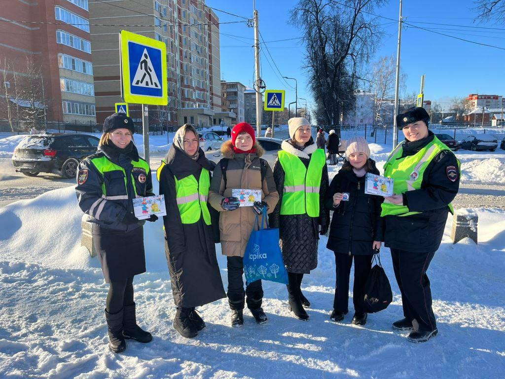 В Коломне проходит профилактическое мероприятие "Пешеход"