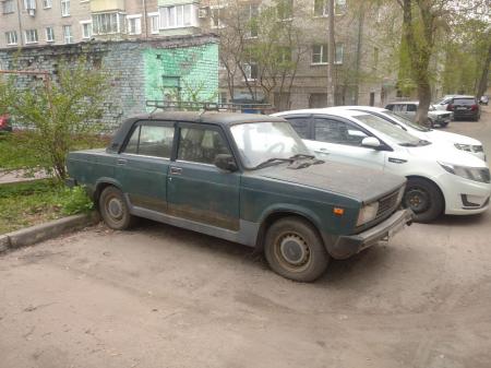 Информационное письмо владельцу длительное время не эксплуатируемого транспортного средства марки ВАЗ