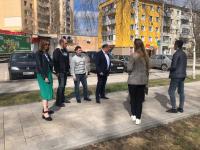 Заместитель главы Сергей Цаплинский провел обход территории