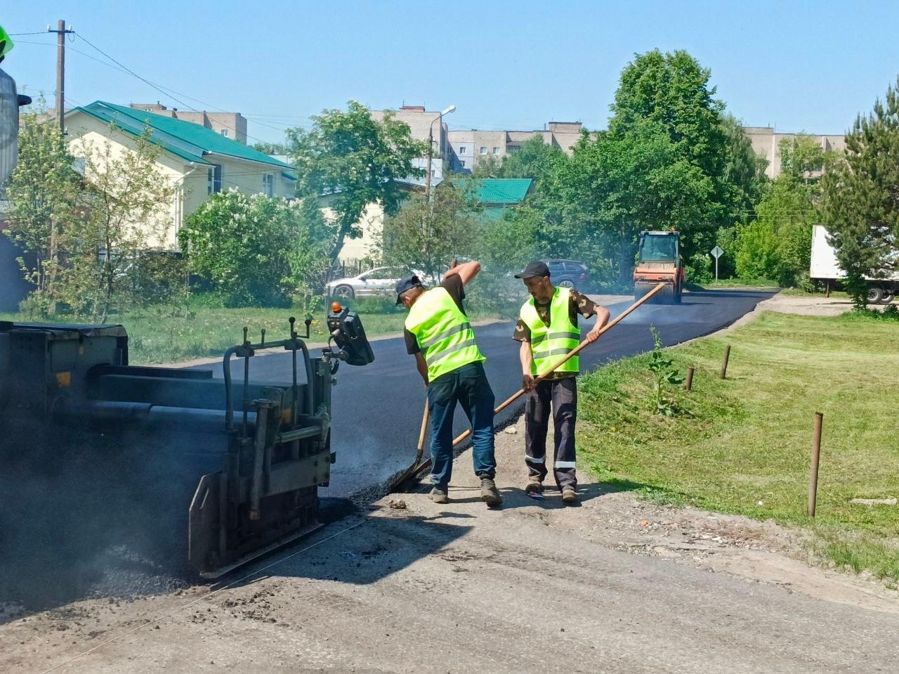 ✓ Продолжается ремонт дорог в Коломне - Новости Коломны