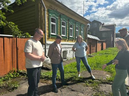 21 июня заместитель Главы Городского округа Коломна Истомин Роман Михайлович провел обход территории.