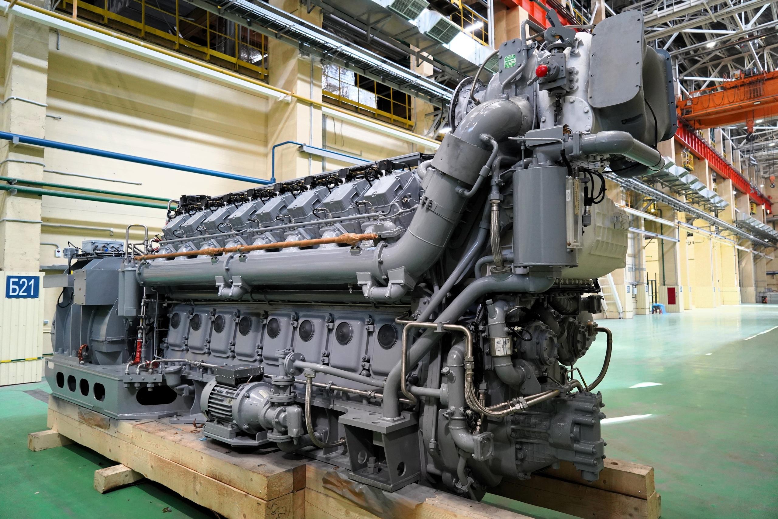 Новости Коломны: Дизель-генератор для самого мощного в России тепловоза 3ТЭ28 изготовили в Коломне