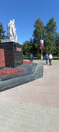 16 августа состоялся обход мкрн. Щурово в районе ДК &laquo;Цементник&raquo;