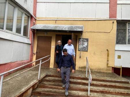 22 августа состоялся обход многоквартирного дома 12 по ул. Буфеева