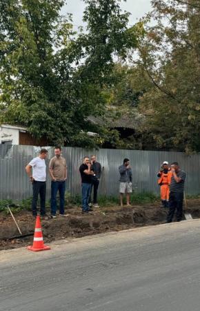 18 сентября заместитель главы округа Истомин Роман Михайлович провел обход территории