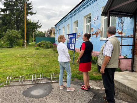 25 сентября Л.Н. Лунькова провела запланированный обход территории в деревне Зарудня