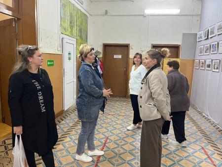 Заместитель главы округа Лунькова Лариса Николаевна провела обход территории