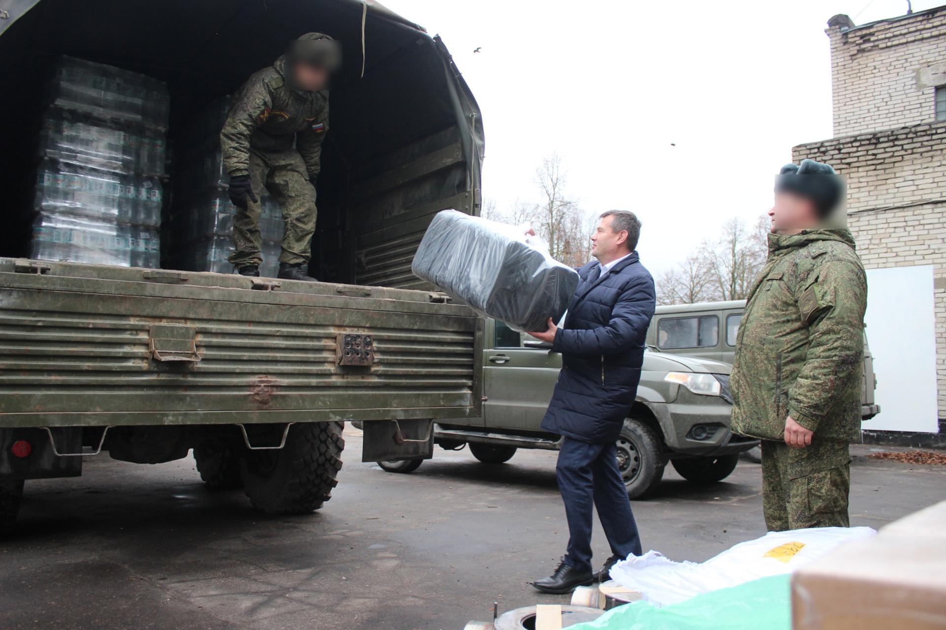 Из Коломны в зону специальной военной операции отправили дополнительную помощь