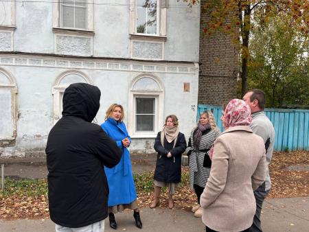 31 октября заместитель главы Г.о. Коломна Л.Н. Лунькова провела обход