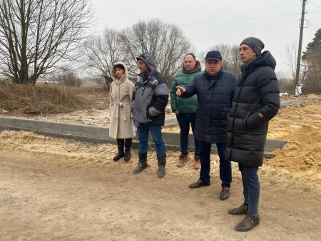 Заместитель главы округа Цаплинский Сергей Михайлович провел обход территории