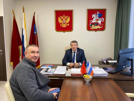Председатель Совета депутатов Городского округа Коломна Николай Братушков провёл личный приём граждан Городского округа Коломна.