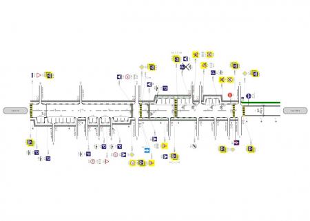 С 19 марта 2025 изменится организация дорожного движения по улице Савельича вдоль арт-квартала &laquo;Патефонка&raquo;