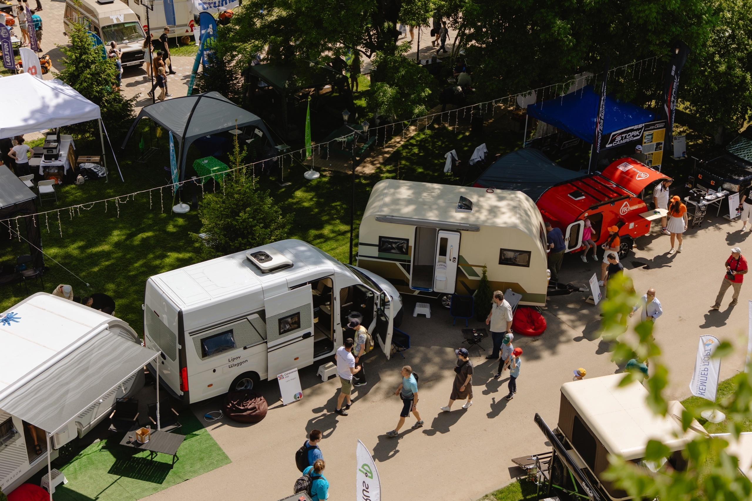 Коломенский фестиваль путешествий на колесах «Караванекс 2025» стал рекордсменом по числу участников и представленной техники