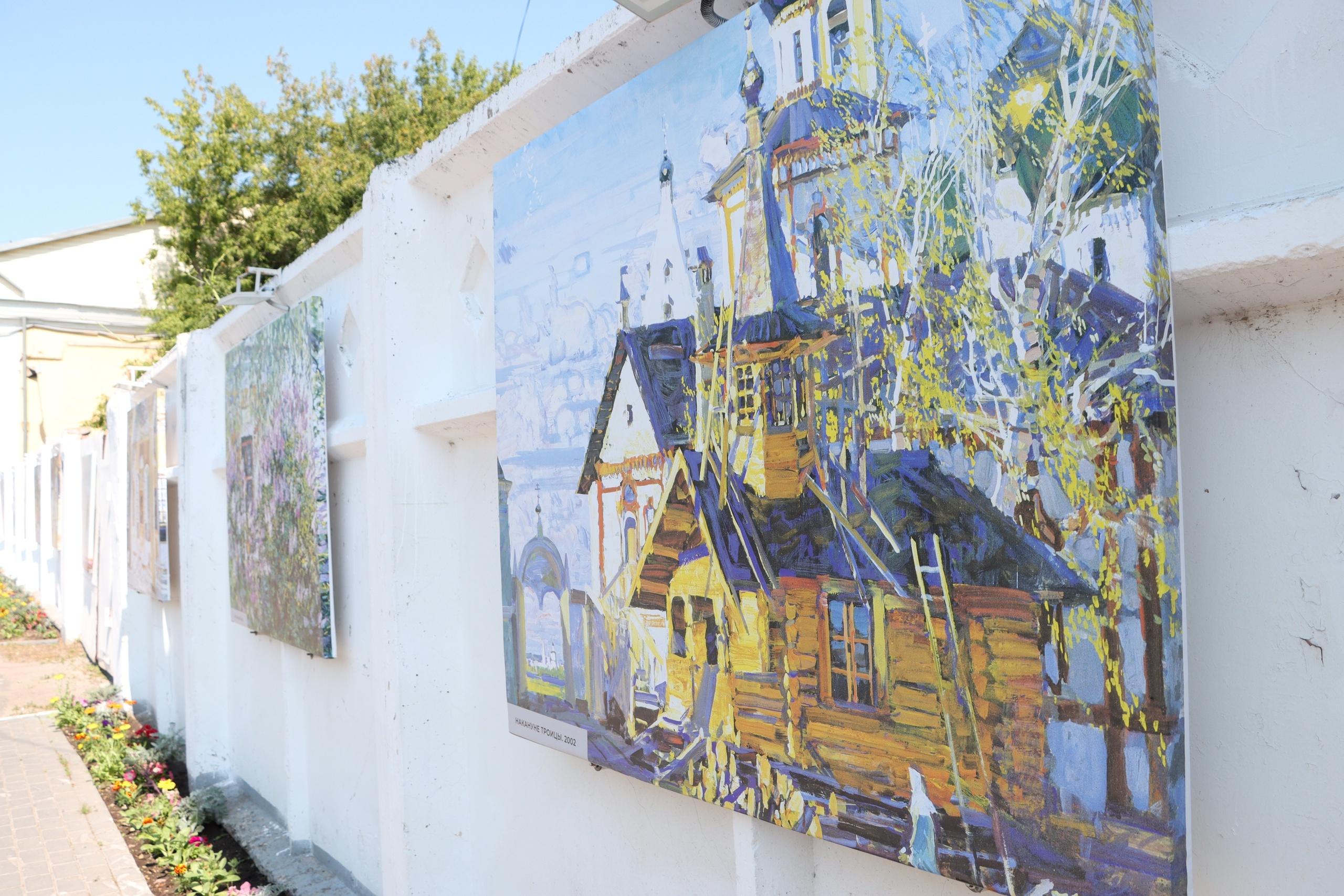 В Коломне обновили экспозицию выставки под открытым небом «Окно в вечность»