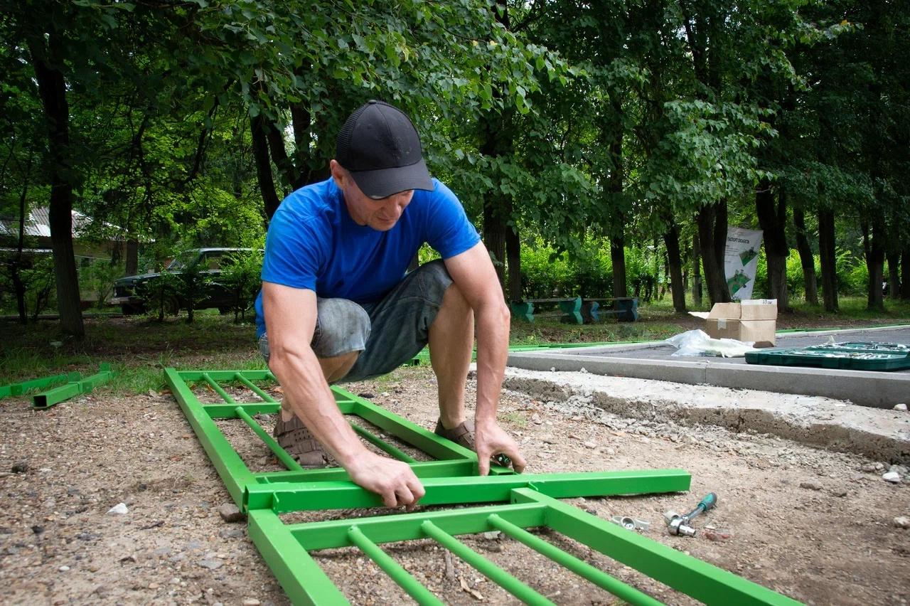 Еще один игровой комплекс для детей устанавливают в Коломне