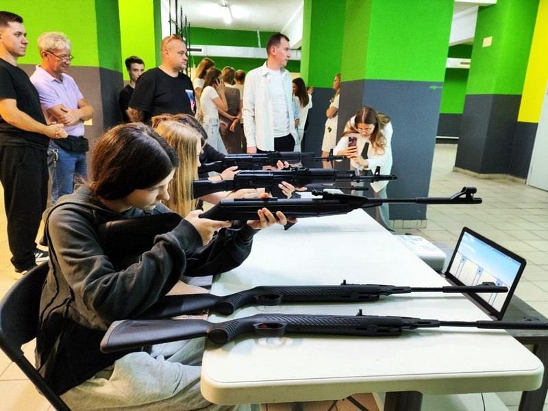 В Озёрах открылся тир по стрельбе