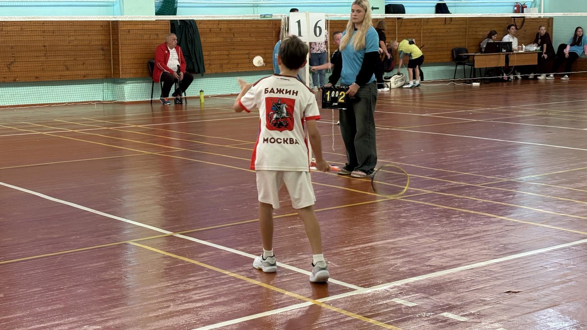 В Коломне проходят Всероссийские соревнования по бадминтону
