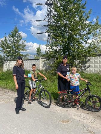 Беседы с велосипедистами и водителями мототранспорта