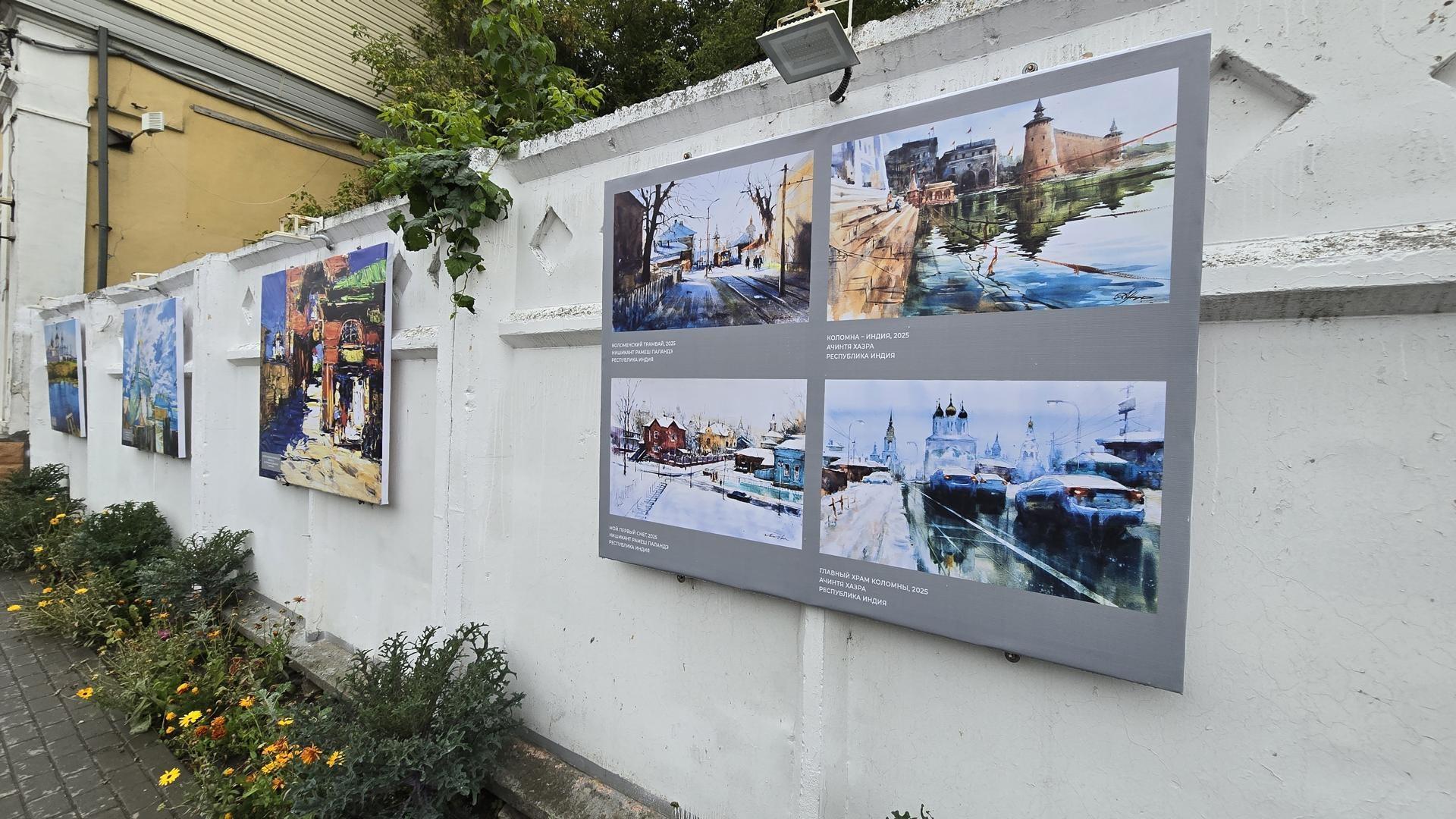 В коломенской картинной галерее под открытым небом обновили экспозицию