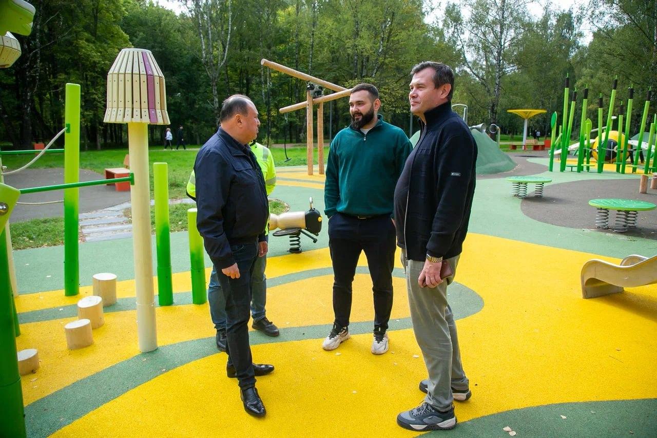 Новая жизнь парка 50-летия Октября в Коломне