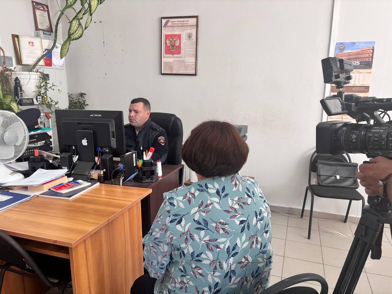 «Один день с участковым уполномоченным полиции» провели журналисты в Коломне