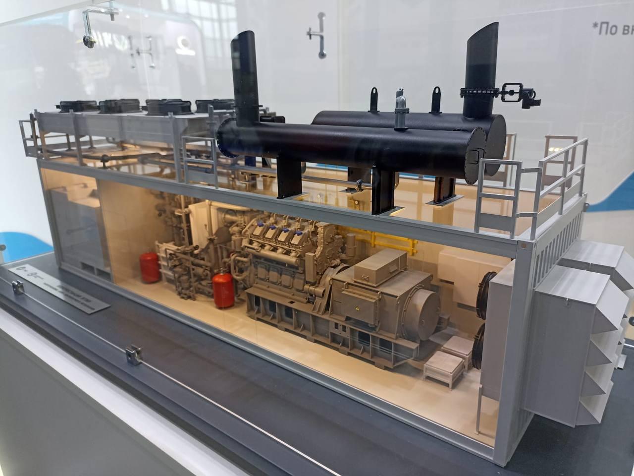 Макеты современных образцов продукции представил Коломенский завод на международной выставке «Тепло и энергия»