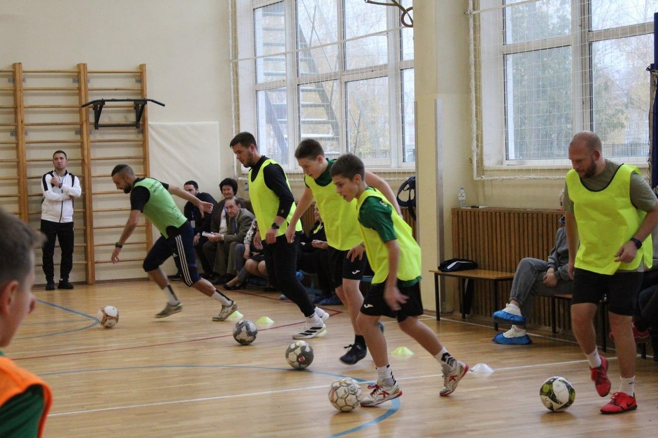 Более 300 коломенских и озёрских школьников участвуют в проекте «Футбол в школе»