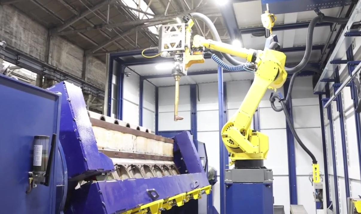 На Коломенском заводе установили новый лазерно-наплавочный станок